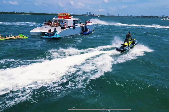 Miami Catamaran & Watersports: Jet Ski, Banana Boat & Drinks - Overview of the Miami Catamaran & Watersports Tour