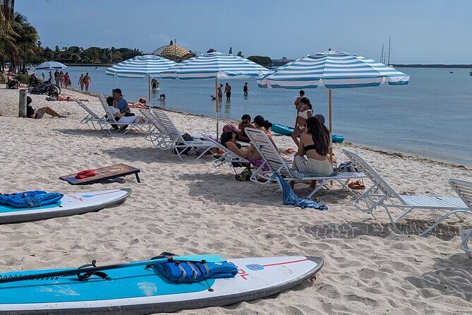Miami Chair and Umbrella Package on Biscayne Bay - Water Activities: Optional but Worth Considering