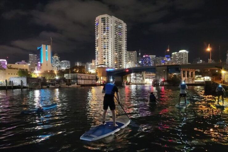 Miami: City Night Lights Paddleboard or Kayak Adventure Trip - Experience Highlights