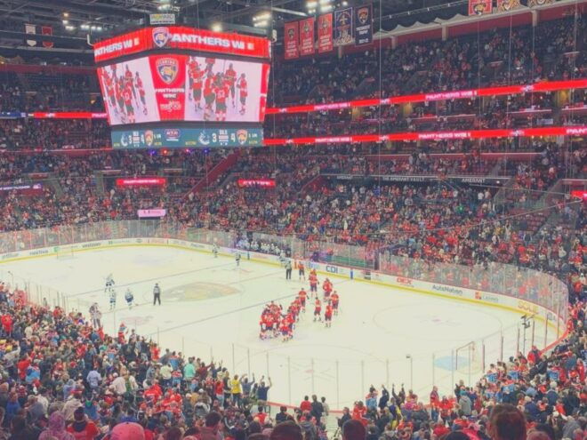 Miami: Florida Panthers Hockey Game Ticket. - Full Description