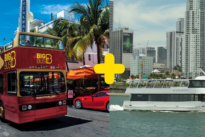 Miami Half-Day Open-Top Bus & Millionaires Row Boat Cruise - What to Expect