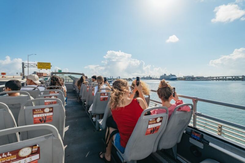 Miami: Half-Day Open-Top Bus Tour Plus Biscayne Bay Cruise - The Sum Up