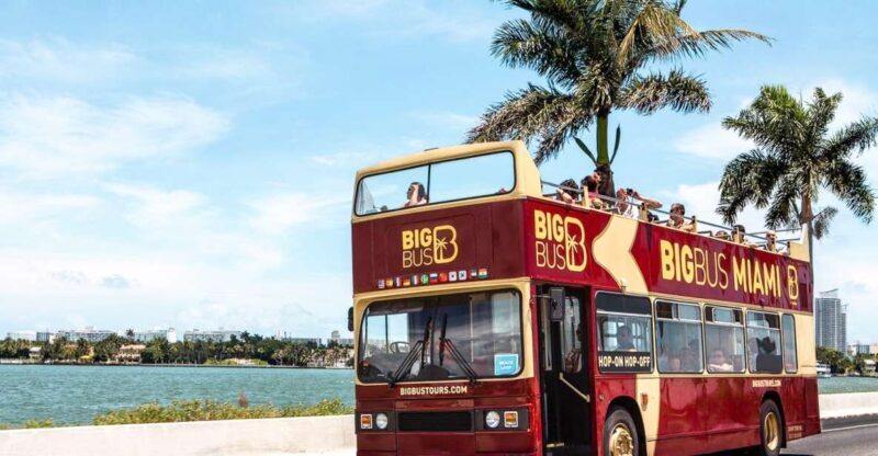 Miami: Hop-on Hop-off Open-top Bus Tour and Optional Cruise - The Boat Cruise Along Millionaire’s Row