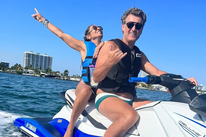 Miami Jet Ski Rental With a Pontoon Boat Ride - No Hidden Fees - Cancellation Policy Details