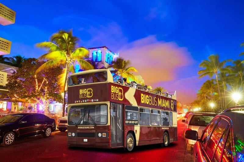 Miami Open-Top Night Bus Tour - The essential details