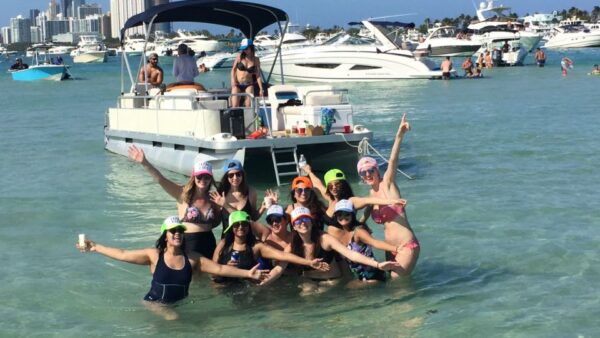 Miami: Private Boat Party at Haulover Sandbar - Hotel Pickup and Drop-off