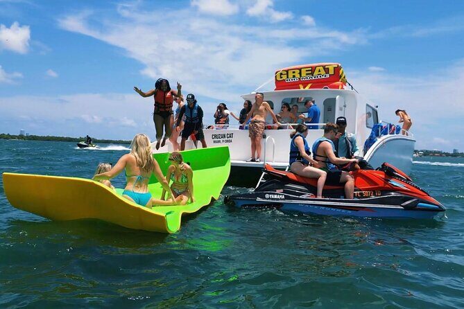 Miami Private Catamaran Boat with Jet Ski, Banana Boat and Drinks - What to Expect from the Tour