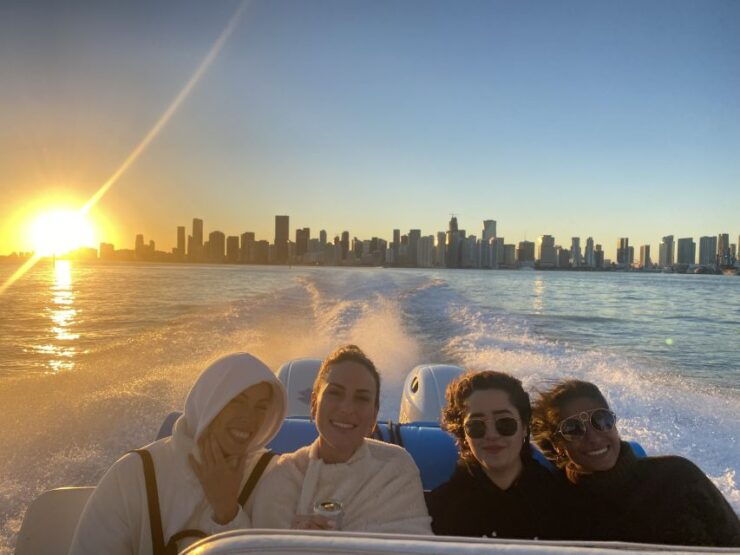 Miami: Private Sunset Boat Tour With Bottle of Champagne - Experience