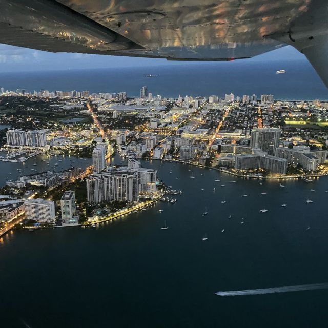 Miami: Romantic 1-Hour Private Flight Tour With Champagne - Activity Details