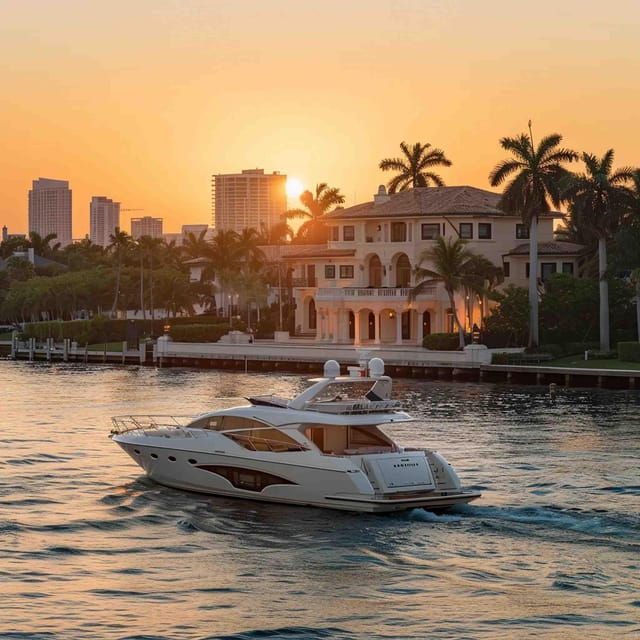 Miami: Scenic Cruise With Bar on Board - Meeting Point and Important Information