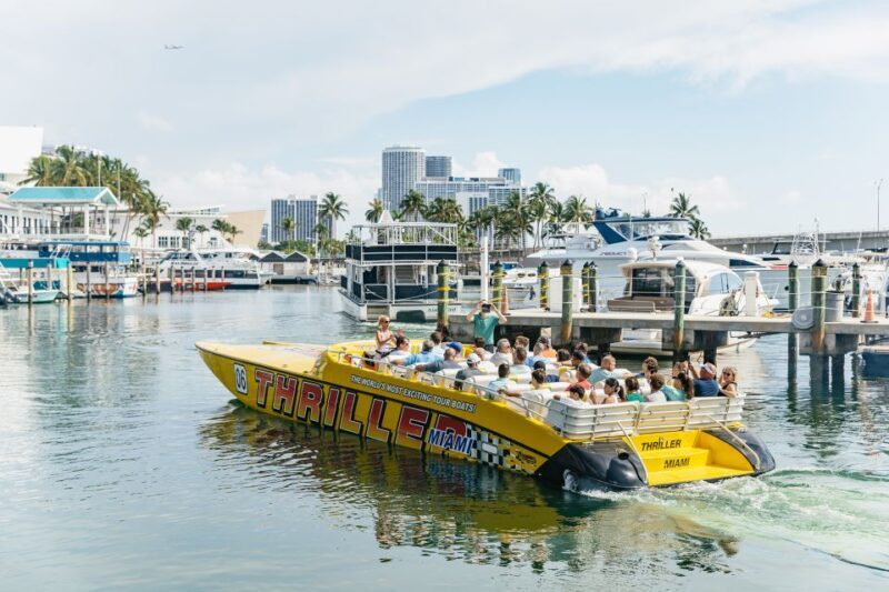 Miami: Sightseeing Speedboat Tour - What Travelers Should Know  