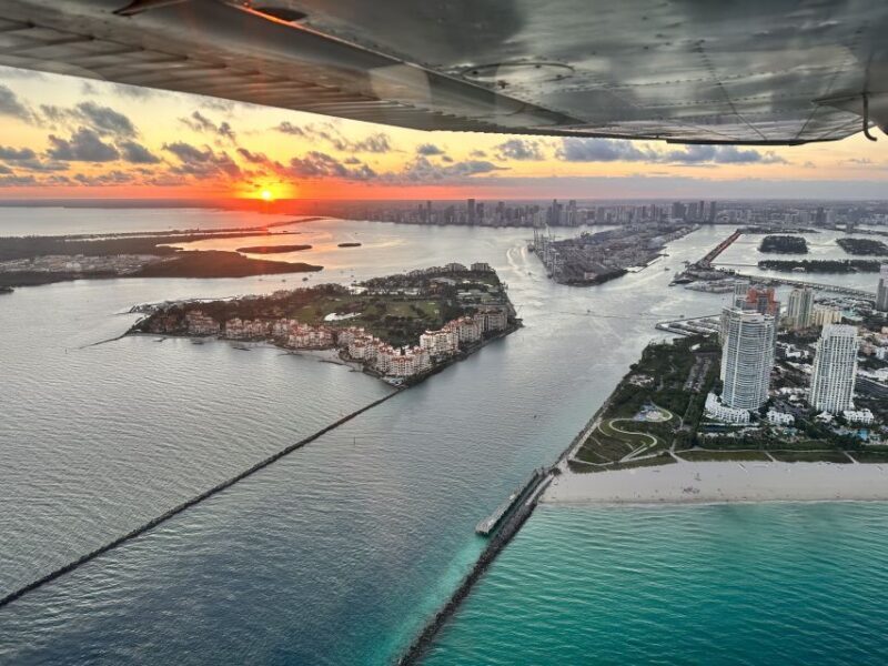 Miami: South Beach Private 50-Minute Private Flight Tour - Good To Know