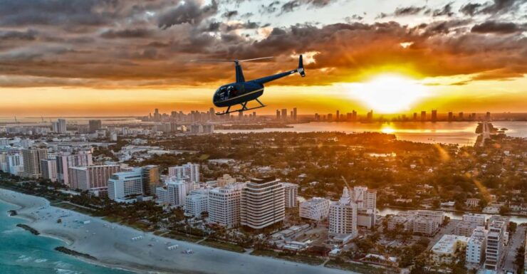 Miami: Sunset Private Helicopter Tour - Booking Details