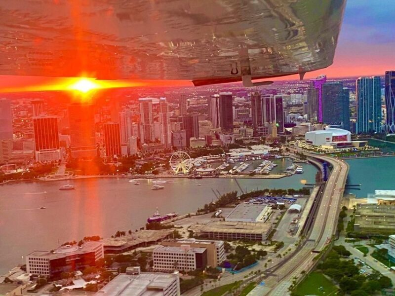 Miami Sunset: Private Luxury Airplane Tour - Good To Know