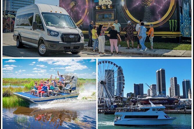 Miami Trilogy: City Tour, Boat Cruise and Everglades Adventure - Exploring the Itinerary in Detail