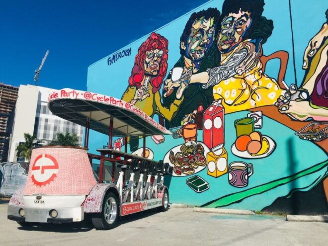 Miami: Wynwood Party Bike Bar Crawl - Directions