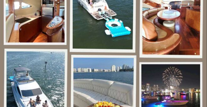 Miami Yacht Rental With Jetski, Paddleboards, Inflatables - Personalized Experiences and Custom Itineraries