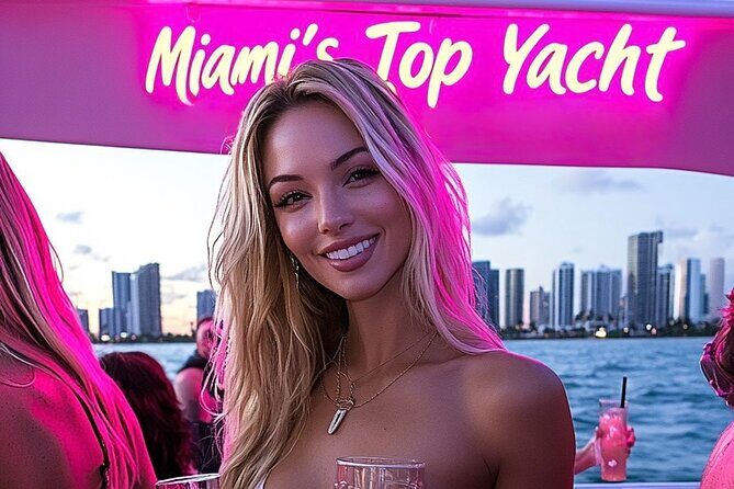 Miami's Top Yacht Party: Neon Nights with 3 Hr Open Bar Cruise - Good To Know