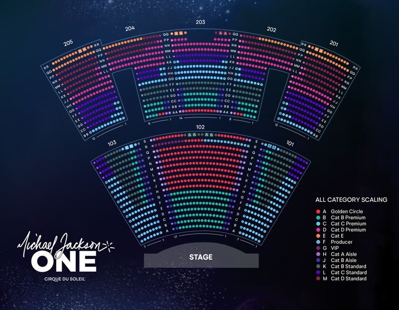 Michael Jackson ONE by Cirque du Soleil Show Ticket in Las Vegas - A tribute built around the songs