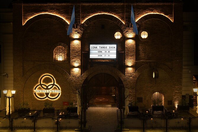 Michelangelo Show With Optional Dinner in Buenos Aires - Watch Tango Show in San Telmo