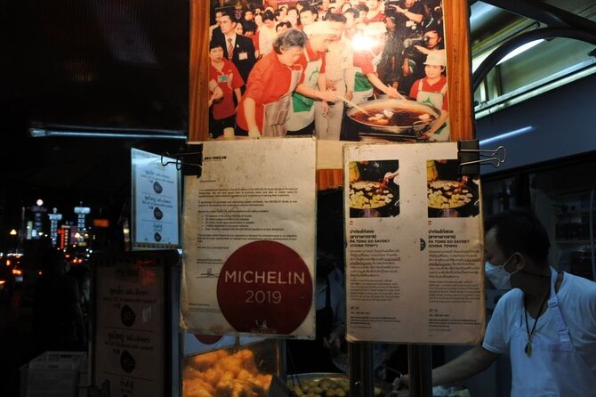 Michelin Guide Street Food Tour In Bangkok - Additional Information
