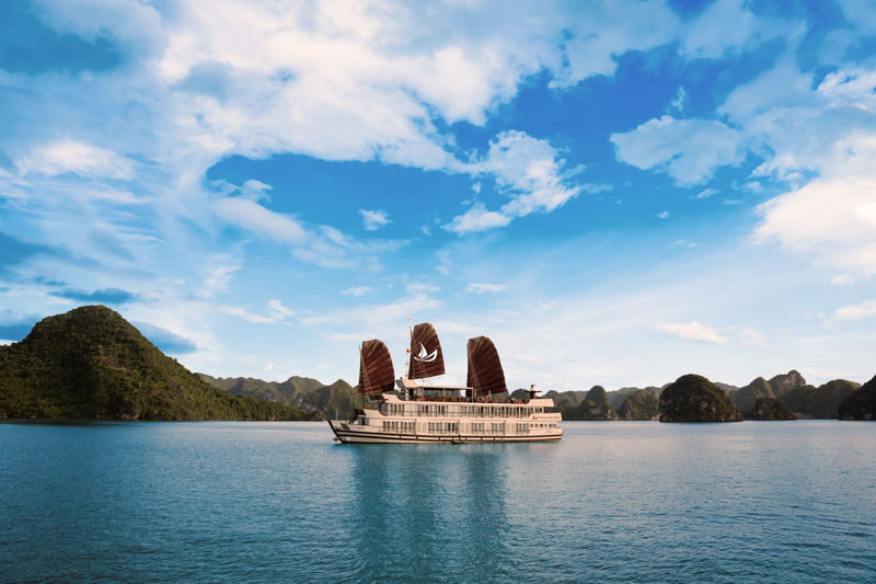 MilaLux 2D1N Cruise: Ha Long Bay, Sung Sot, Ti Top - A cabin with a balcony, not a floating hotel suite