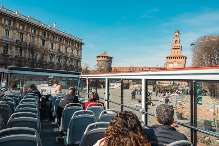 Milan: 1-Day Hop-On Hop-Off Bus Ticket - Highlights of the Tour