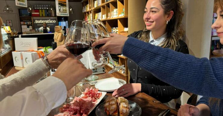 Milan: Aperitivo With Food Selection & a Glass of Wine - Experience Description