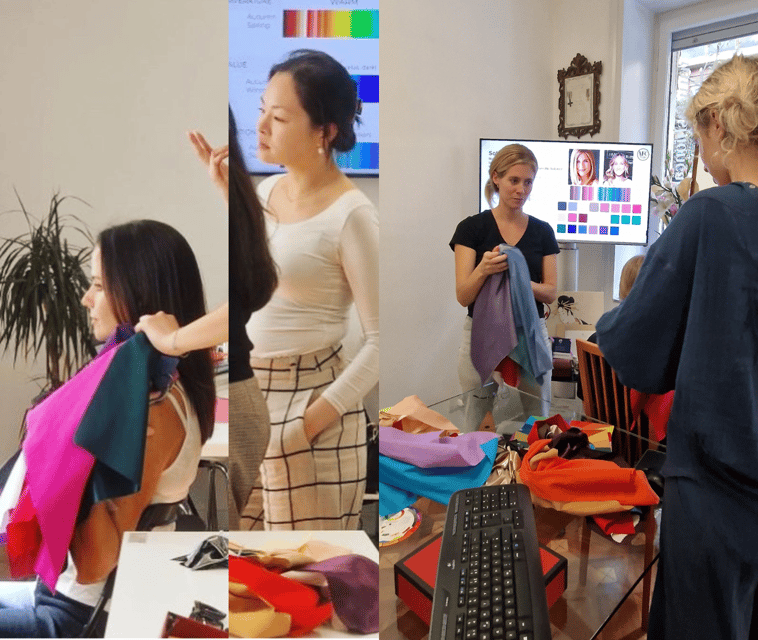 Milan: Art of Armocromia Color Analysis Workshop - What to Expect During the Workshop