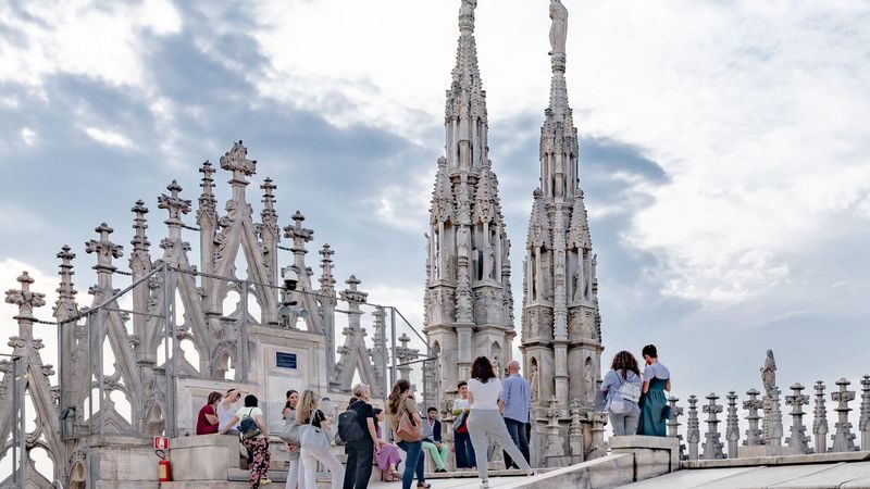 Milan Cathedral Ticket - The rooftop: the best close-up of the stonework