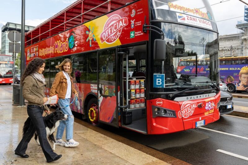 Milan: City Sightseeing Hop-On Hop-Off Bus with Audio Guide - The Sum Up