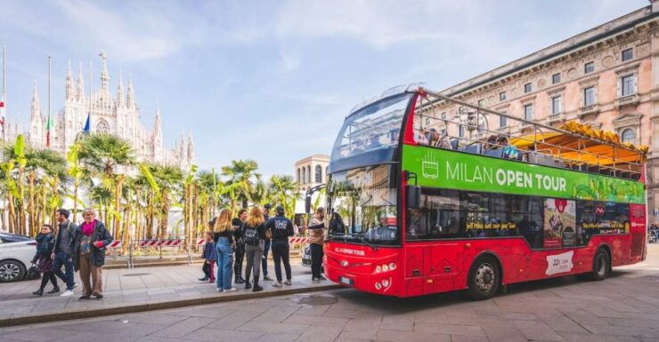 Milan: Hop-On Hop-Off Bus Ticket for 24, 48, 72 Hours - Booking Information