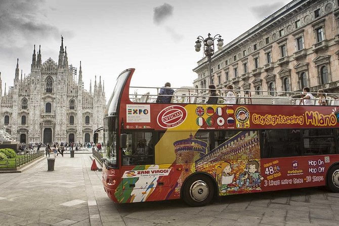 Milan Hop-On Hop-Off Bus Tour With Duomo - Inclusions