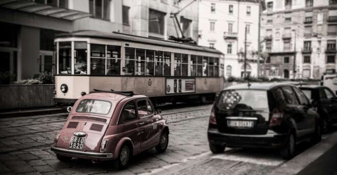 Milan: Skyline Tour by Vintage Fiat 500 (1 H, 1 Stop) - Directions for the Tour