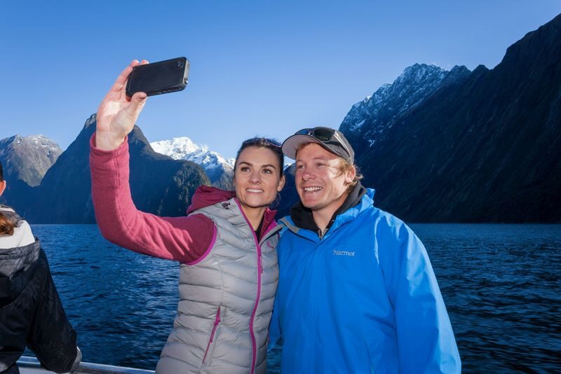 Milford Sound Cruise Only from Milford Sound - Mitre Peak, the lighthouse and the first views