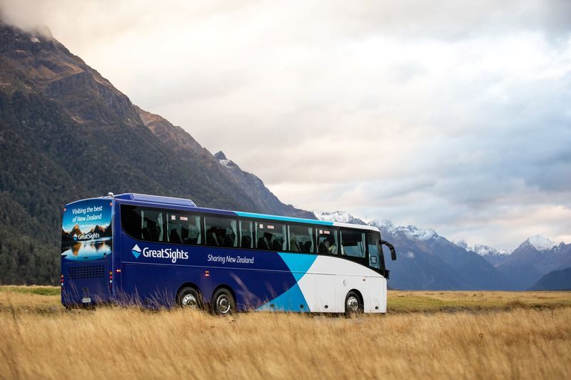 Milford Sound Day Tour with Glass Roof Coach - The road through Fiordland is part of the show