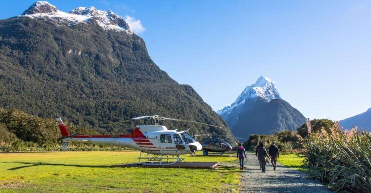 Milford Sound Fiord Cruise & Helicopter Glacier Landing - Activity Details