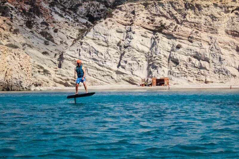 Milos: E-Foil Experience with Instructor - Exploring the Milos E-Foil Experience