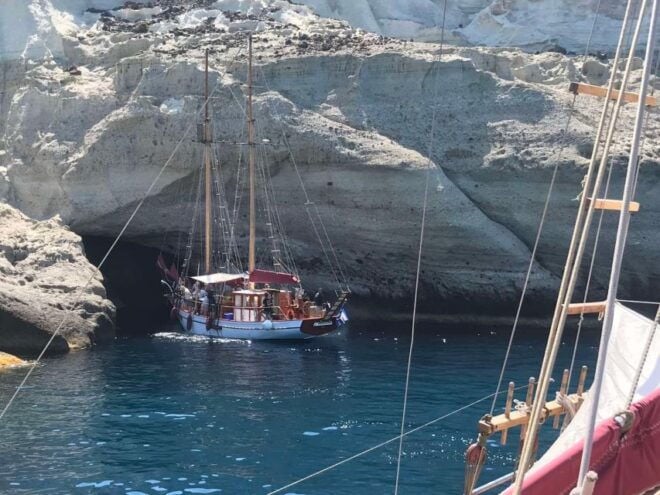 Milos: Full Day Cruise Via Traditional Boat - Unique Experience