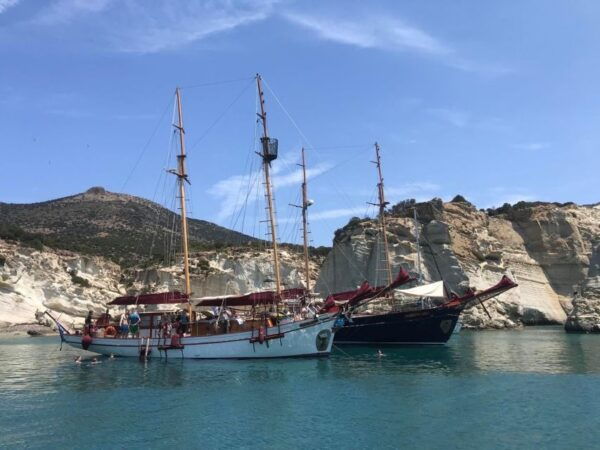 Milos: Full Day Cruise Via Traditional Boat - Common Questions