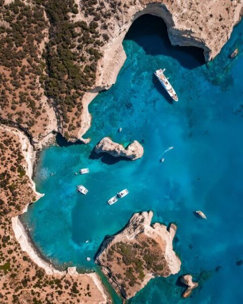 Milos: Full Day Kleftiko Poliegos Sailboat With Lunch & SUP - The Sum Up
