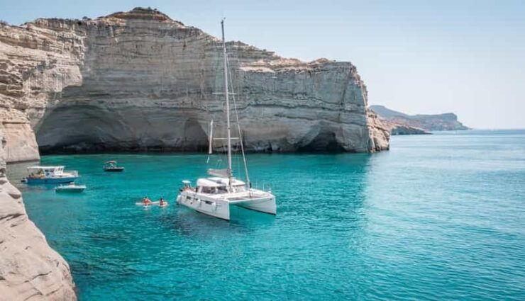 Milos: Full-Day Premium Catamaran Cruise Kleftiko & Polyegos - Good To Know