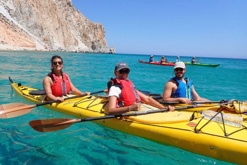 Milos: Guided Kayaking Trip with Snorkelling & Lunch - The Guides and Safety