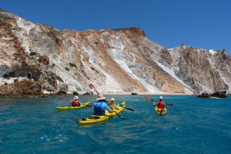 Milos: Guided Kayaking Trip with Snorkelling & Lunch - Practical Info and Tips