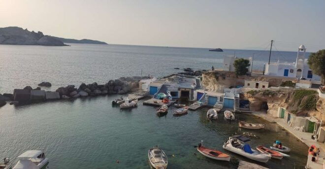 Milos Island Best Locations - Pachena Beach