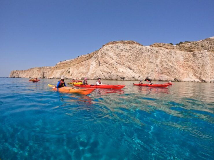 Milos: Kayaking Tour to Tsigrado and Gerakas Beach - Experience Highlights