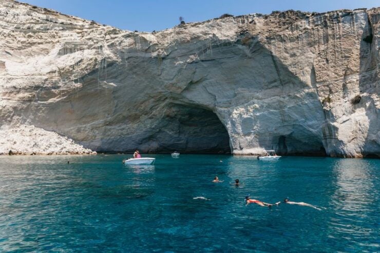 Milos: Kleftiko Cruise With Meal, Drinks and Photos at Sykia - Full Description of the Cruise Experience