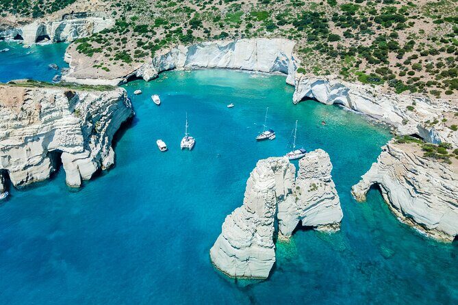 Milos & Poliegos Catamaran Cruise Homemade Full menu BBQ & Drinks - Introduction