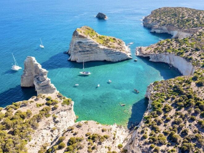 Milos: Private Cruise to Kleftiko Bay and Polyegos Island - Meeting Point Instructions