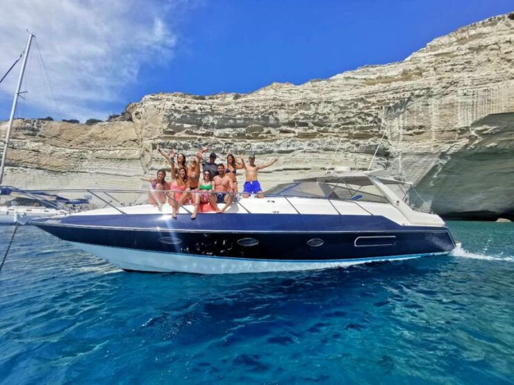 Milos: Private Motor Yacht Cruise to Kleftiko - Sykia - Good To Know